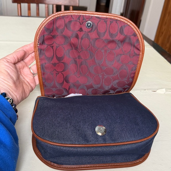 #coach signature stripe denim Bag - Picture 5 of 11